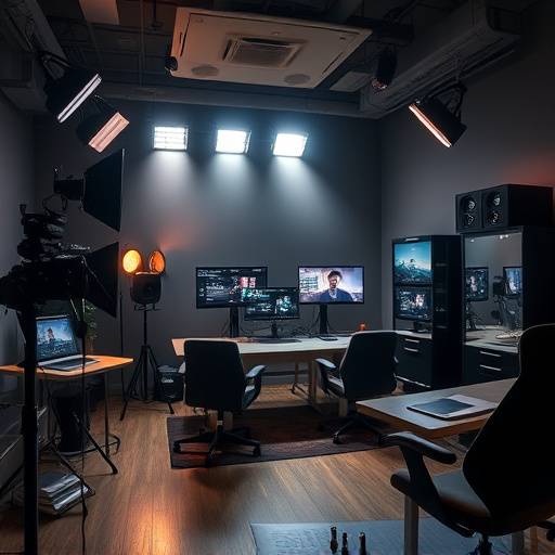 Suite de edición de video con software profesional